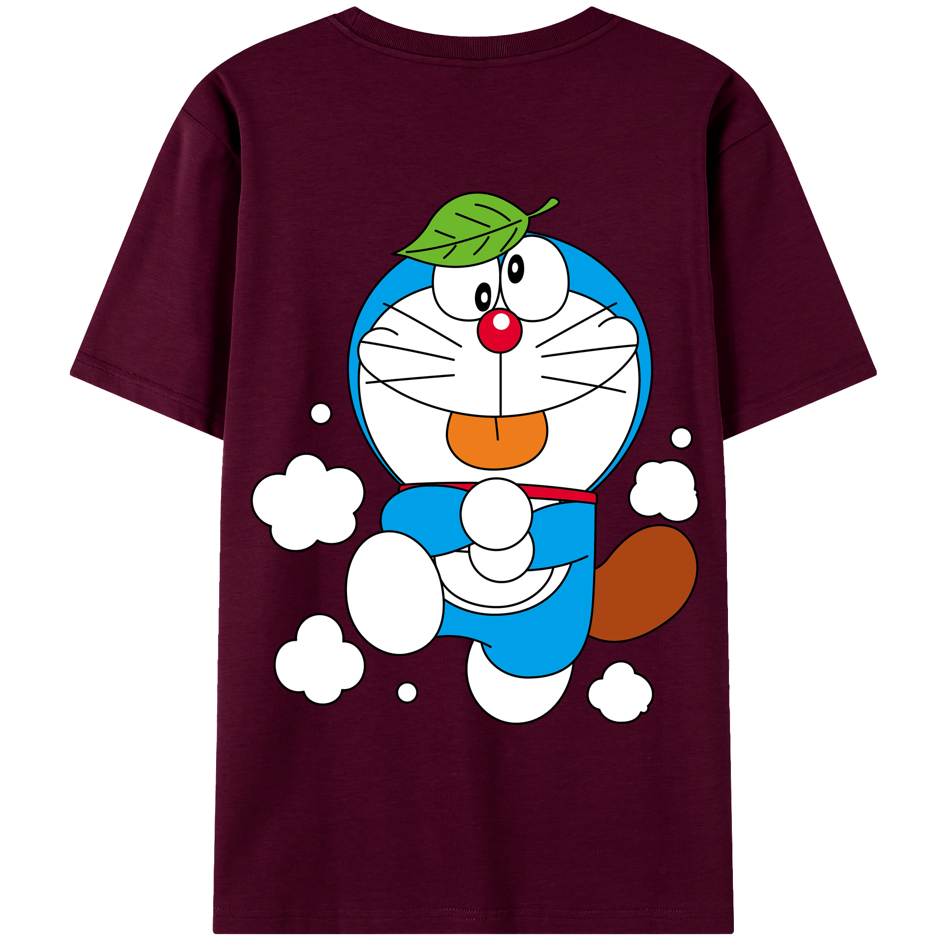 （画像用） ドラえもん Doraemon レディース半袖Tシャツ(バックプリント)